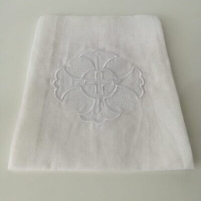 Corporal bordado a mano  Lino