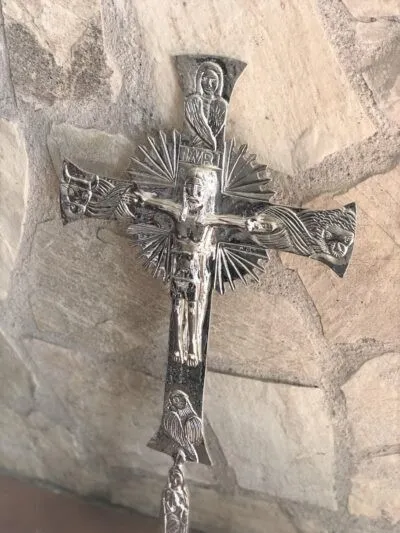 Cruz Alzada Gloriosa Plata - Imagen 4