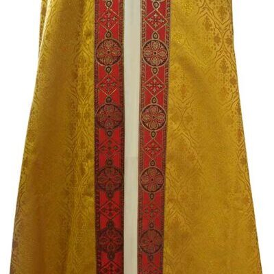 Capa Pluvial Brocado oro