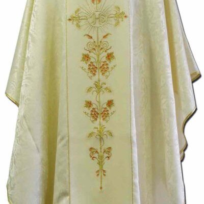 Casulla damasco cruz
