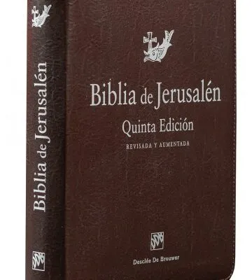 Biblia Jerusalén con cremallera