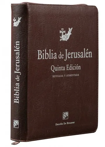 Biblia Jerusalén con cremallera