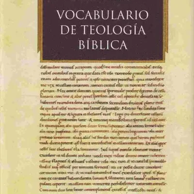 Vocabulario de Teología Bíblica (Léon-Dufour)