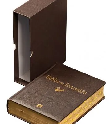 Biblia de Jerusalén Cantos dorados