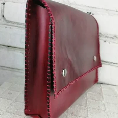 Funda Resucitó en piel lisa Rojo