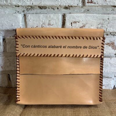 Funda Resucitó en piel "Alabaré"