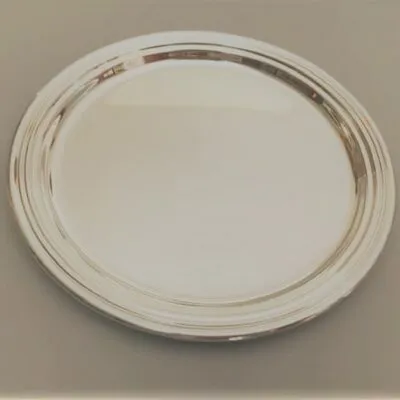 Plato cirio redondo Oro