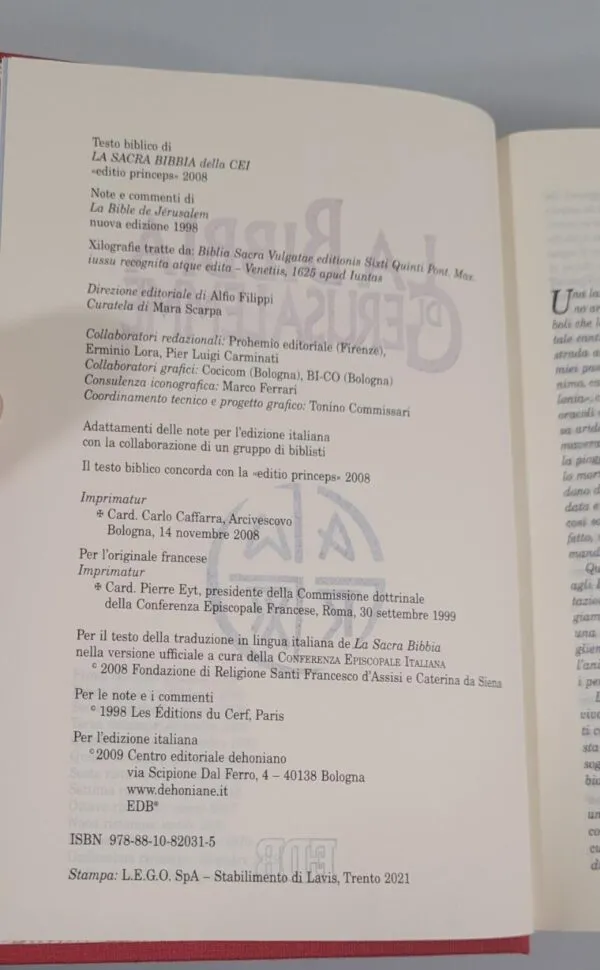 Biblia de Jerusalén Italiano - Imagen 2