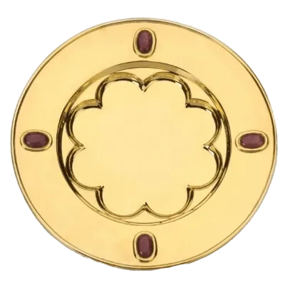 Patena Piedras Presidencial "Flor" - Imagen 2