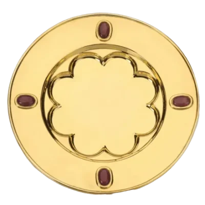 Patena Piedras Presidencial "Flor"