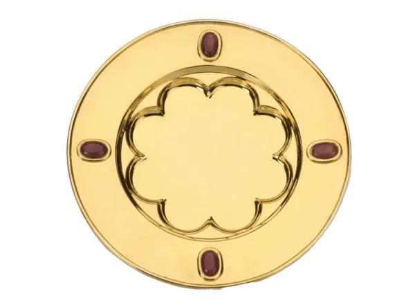 Patena Piedras Presidencial "Flor"