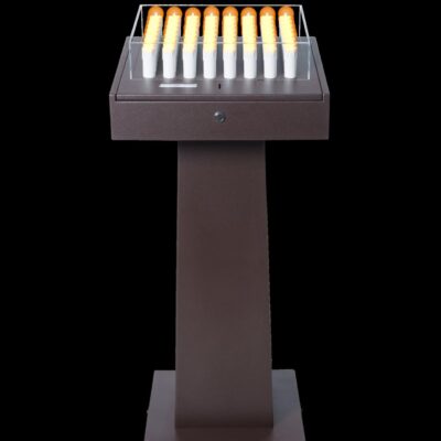 Lampadario electrónico 64 velas