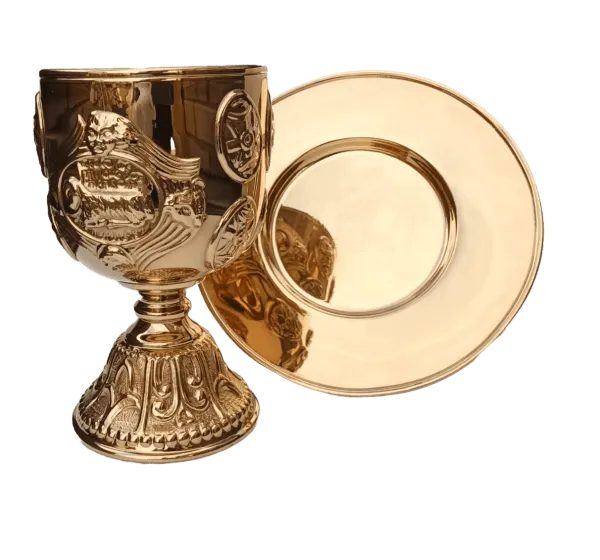 Juego Cáliz Cordero y Patena pequeño