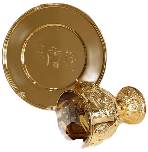 Juego Cáliz del Cordero y Patena grande