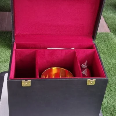 Maletín juego cáliz Cordero y patena Grande