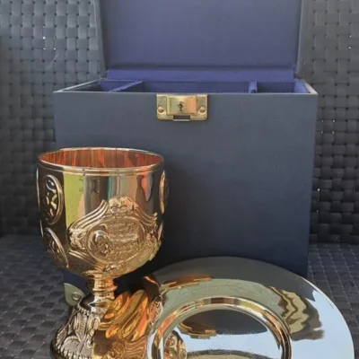 Maletín Cáliz Cordero y Patena pequeño